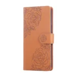 Rose Flower Embossed 3-Card Slots Leather Phone Case, For OPPO Reno8 5G, For OPPO Reno7 4G / F21 Pro 4G, For OPPO Reno7 5G / Find X5 Lite, For OPPO A96 5G - Image 2