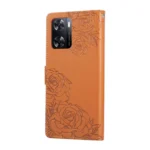 Rose Flower Embossed 3-Card Slots Leather Phone Case, For OPPO A77, For OPPO A1 Pro, For OPPO A17 4G / A17k Global, For OPPO Reno8 Pro 5G - Image 3