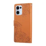 Rose Flower Embossed 3-Card Slots Leather Phone Case, For OPPO Reno13 5G Global, For OPPO Reno13 F 5G Global, For OPPO A3X 5G India / 4G / A3 Global, For OPPO Find X8 5G - Image 3