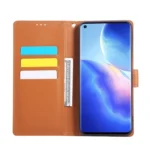 Rose Flower Embossed 3-Card Slots Leather Phone Case, For OPPO A55 4G / 5G / A54 4G, For OPPO Reno7 Pro 5G, For OPPO A74 4G / F19 4G / Reno6 Lite, For OPPO A93 5G / A74 5G / A54 5G - Image 4