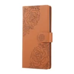 Rose Flower Embossed 3-Card Slots Leather Phone Case, For OPPO A79 5G, For OPPO A59 5G Global, For OPPO A5 Pro 5G Global, For OPPO Reno13 Pro 5G Global - Image 2