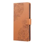 Rose Flower Embossed 3-Card Slots Leather Phone Case, For OPPO A1 5G / A98 5G, For OPPO Find X8 Pro 5G, For OPPO Reno8 T 4G, For OPPO A78 5G - Image 2