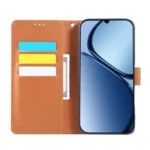 Rose Flower Embossed 3-Card Slots Leather Phone Case, For Redmi 13C 4G / 5G / Poco C65, For Redmi Note 13R Pro, For Redmi Note 13 Pro 5G, For Redmi 12 4G / 5G / Note 12R - Image 4