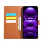 Rose Flower Embossed 3-Card Slots Leather Phone Case, For Redmi Note 12 Pro+, For Redmi Note 12 Pro 5G, For Redmi 11A 4G Global, For Redmi Note 11S 5G / 11T 5G Global - Image 4