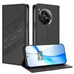 Embossed Multi-functional Wallet Retro Leather Phone Case, For OnePlus 12, For OnePlus Nord CE3
