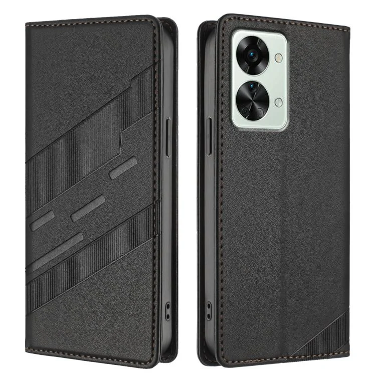EDA007813616A_1.webp Embossed Multi-functional Wallet Retro Leather Phone Case, For OnePlus Nord 2T 5G, For OnePlus Nord CE2 Lite 5G - Image 2