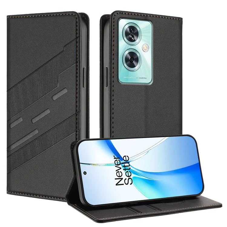 Embossed Multi-functional Wallet Retro Leather Phone Case, For OnePlus Nord N30 SE, For OnePlus 12R