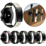 T-Shaped Fold Magnetic Buckle Silicone PU Watch Band - Image 2
