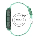 Integrated Transparent Silicone Watch Band - Image 3