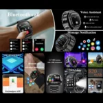 LF37 2.1 inch BT Call Smart Watch, Support Blood Oxygen / Heart Rate / Female Menstrual - Image 2