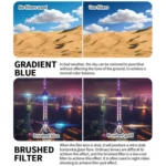 For Xiaomi 15 Ultra JSR Phone Lens Filter, 4x Macro Lens, 8-line Star, CPL, GND Gradient Grey, ND2-400 Adjustable, ND8, ND1000, UV, Black Mist 1/4, Black Mist 1/8, Gradient Pink, Gradient Blue... - Image 7