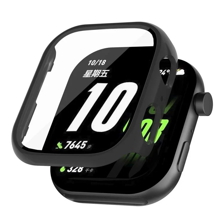 Tempered Film Integrated PC Watch Protective Case