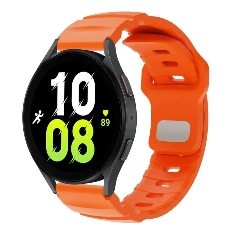Solid Color Reverse Buckle Fluororubber Watch Band