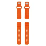 Solid Color Reverse Buckle Fluororubber Watch Band - Image 7