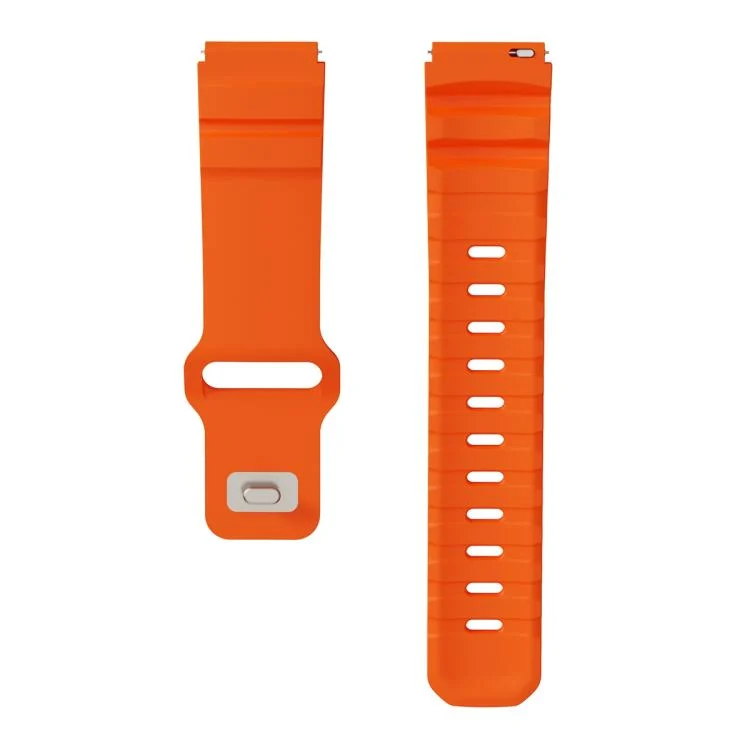 EDA007829701A_4.webp Solid Color Reverse Buckle Fluororubber Watch Band - Image 8