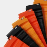 Solid Color Reverse Buckle Fluororubber Watch Band - Image 4