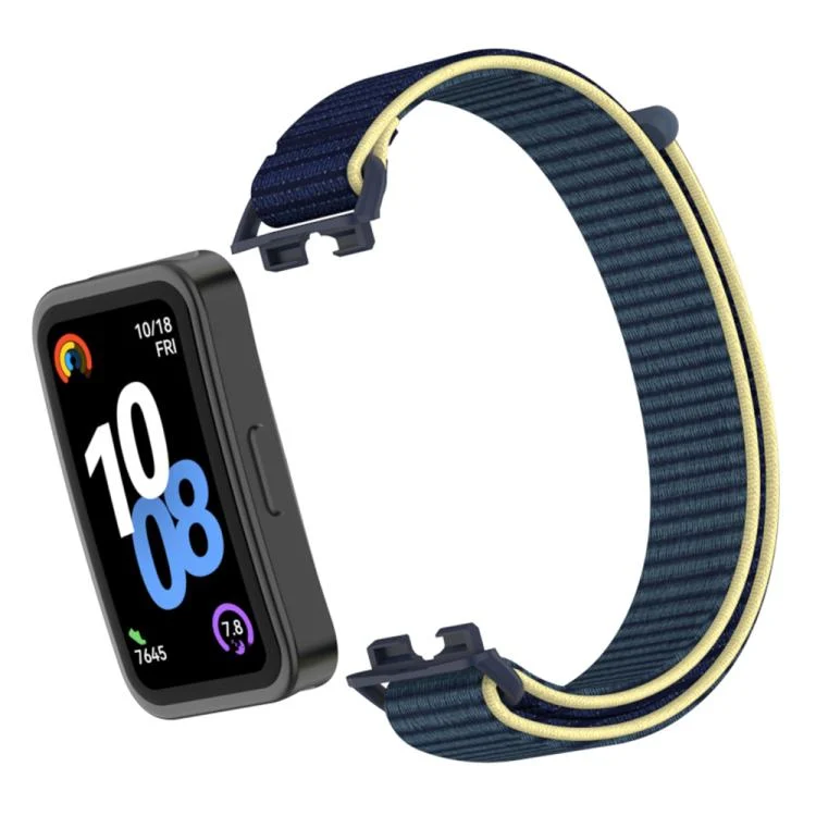 EDA007833901A_1.webp Plastic Connector Nylon Loop Hook and Loop Fastener Watch Band - Image 4