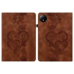 Love Hearts Embossed Leather Tablet Case, For Redmi Pad SE 4G, For Redmi Pad SE