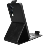 Magnetic Vertical Flip Leather Phone Case with Buckle, For vivo Y04 4G / Y29s 5G - Image 4