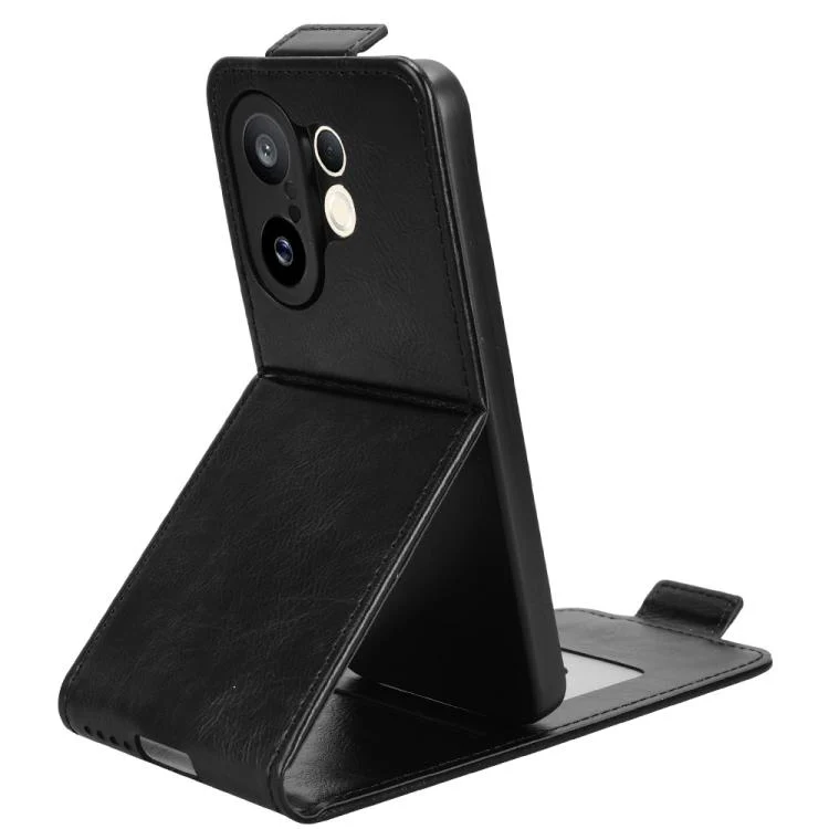 EDA007846206A_3.webp Magnetic Vertical Flip Leather Phone Case with Buckle, For vivo X200 FE / S30 Pro mini, For vivo X200s 5G, For vivo Y300 Pro 5G / iQOO Z10 5G India, For vivo Y39 5G / Y300i... - Image 4