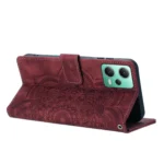 Mandala Embossed Retro Frosted Leather Phone Case, For Xiaomi Poco X5 Pro, For Xiaomi Poco X5 / Redmi Note 12 5G - Image 4