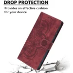 Mandala Embossed Retro Frosted Leather Phone Case, For Xiaomi 14T Pro, For Xiaomi 14T, For Xiaomi Poco M6 Pro 5G / Redmi 12, For Xiaomi 13T / 13T Pro - Image 6