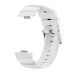 Silver Buckle Silicone Watch Band - Image 7
