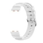 Silver Buckle Silicone Watch Band - Image 8
