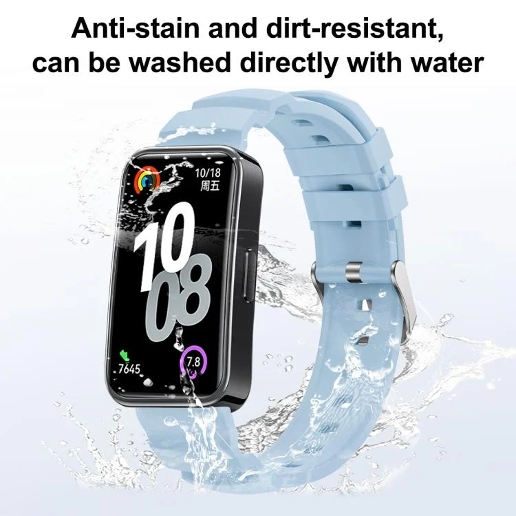 EDA0078595_B5.webp Silver Buckle Silicone Watch Band - Image 6