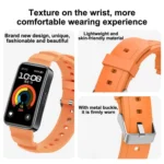 Silver Buckle Silicone Watch Band - Image 7