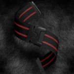 Parachute Buckle Stripe Nylon Elastic Braided Watch Band - Image 7