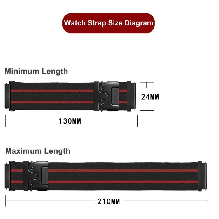 EDA0078602_B3.webp Parachute Buckle Stripe Nylon Elastic Braided Watch Band - Image 4