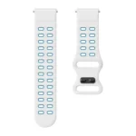 Double-row Hole Studded Buckle Silicone Watch Band - Image 7