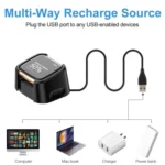 xDfind USB-A Port Watch Charging Dock Base Stand Holder, Length: 1m - Image 7