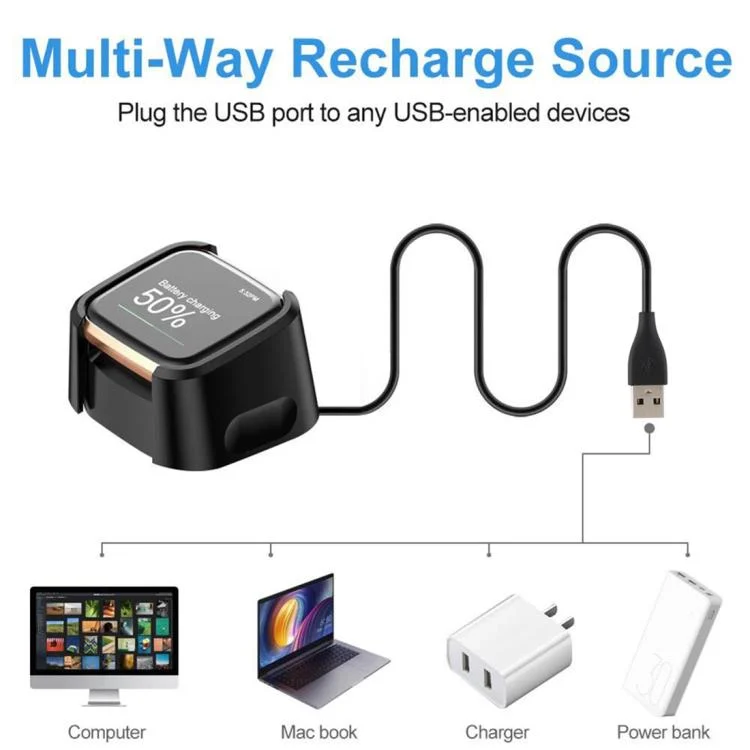 EDA007871001A_6.webp xDfind USB-A Port Watch Charging Dock Base Stand Holder, Length: 1m - Image 7