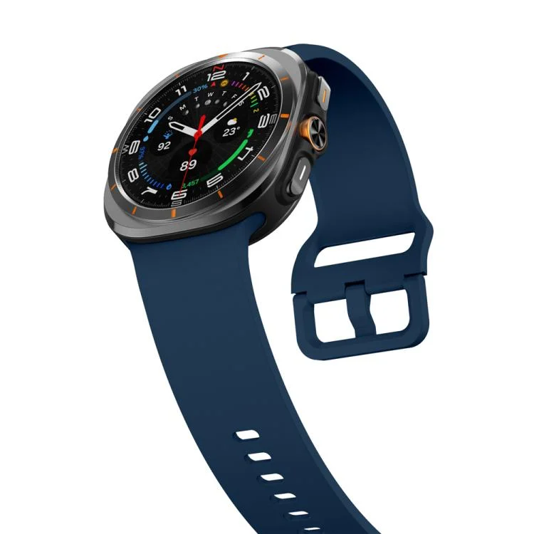 EDA007880301A_3.webp Solid Color Colorful Buckle Silicone Watch Band - Image 6