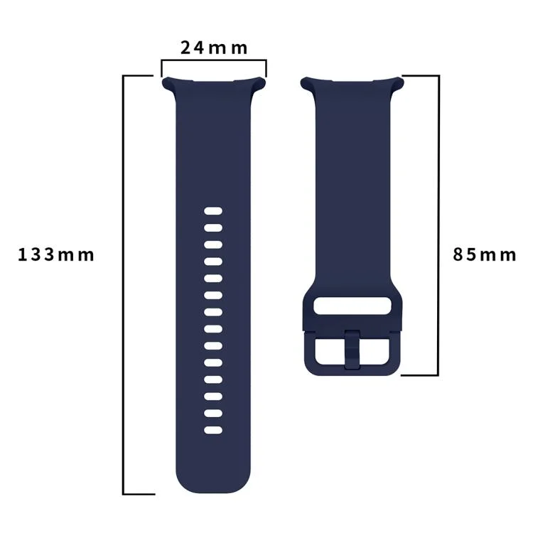 EDA0078803_B2.webp Solid Color Colorful Buckle Silicone Watch Band - Image 3