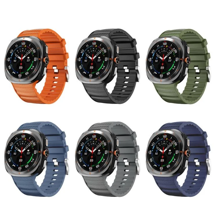 EDA0078804_B2.webp Solid Color Sports Silicone Watch Band - Image 3