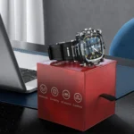 Metal Case Integrated Silicone Watch Band - Image 6