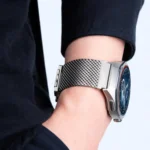 Parachute Buckle Milanese Metal Steel Mesh Watch Band - Image 5