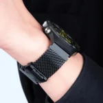 Parachute Buckle Milanese Metal Steel Mesh Watch Band - Image 6