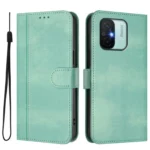 Line Splicing Buckle Retro Leather Phone Case, For Redmi 11A 4G Global, For Redmi Note 10 4G / Note 10S 4G - Image 2