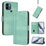 Line Splicing Buckle Retro Leather Phone Case, For Redmi A1+ 4G / A2+, For Redmi Note 11 Pro 5G / 4G Global