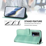 Line Splicing Buckle Retro Leather Phone Case, For Redmi K60 / K60 Pro, For Redmi Note 11 4G / Note 11S 4G Global - Image 3