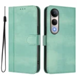 Line Splicing Buckle Retro Leather Phone Case, For vivo V50 Lite 5G Global / V40 Lite 4G, For vivo Y04 4G Global / Y29s 5G - Image 2