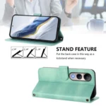 Line Splicing Buckle Retro Leather Phone Case, For vivo V50 Lite 5G Global / V40 Lite 4G, For vivo Y04 4G Global / Y29s 5G - Image 3