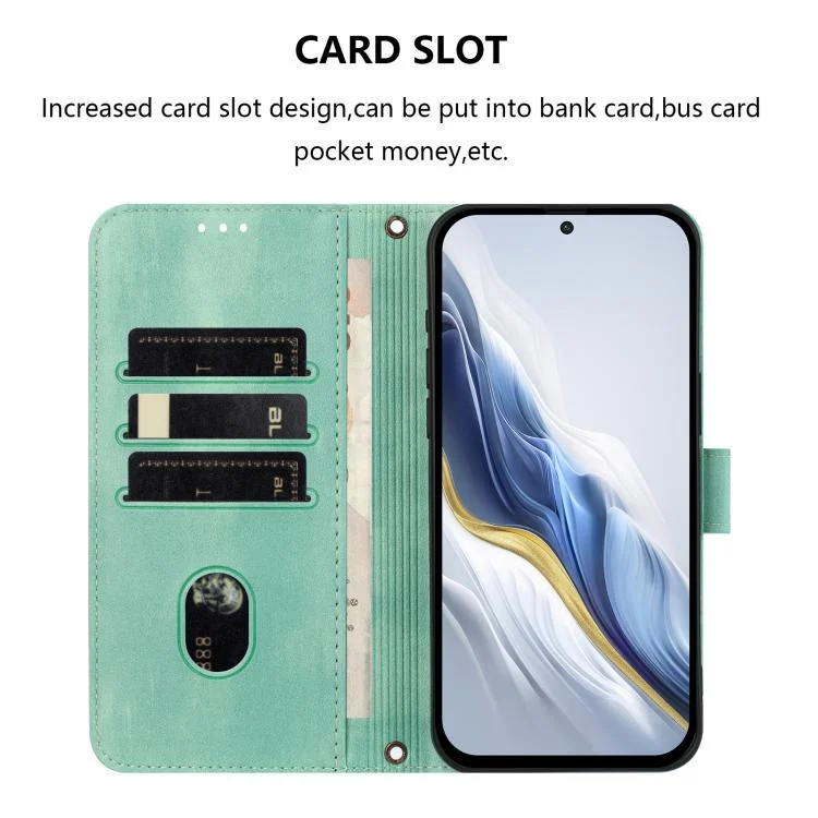 EDA007887316A_3.webp Line Splicing Buckle Retro Leather Phone Case, For vivo V50 Lite 5G Global / V40 Lite 4G, For vivo Y04 4G Global / Y29s 5G - Image 4