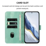 Line Splicing Buckle Retro Leather Phone Case, For vivo Y02A 4G / Y02 4G / Y11 2023, For vivo Y56 5G / Y16 4G / Y02s 4G Global - Image 4