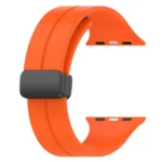 xDfind Solid Color Magnetic Buckle Silicone Watch Band, For Apple Watch 46mm / 49mm / 45mm / 44mm, For Apple Watch 42mm / 41mm / 40mm / 38mm - Image 7