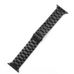 xDfind Three Beads Fold Buckle Stainless Steel Watch Band, For Apple Watch 46mm / 49mm / 45mm / 44mm, For Apple Watch 42mm / 41mm / 40mm / 38mm - Image 7